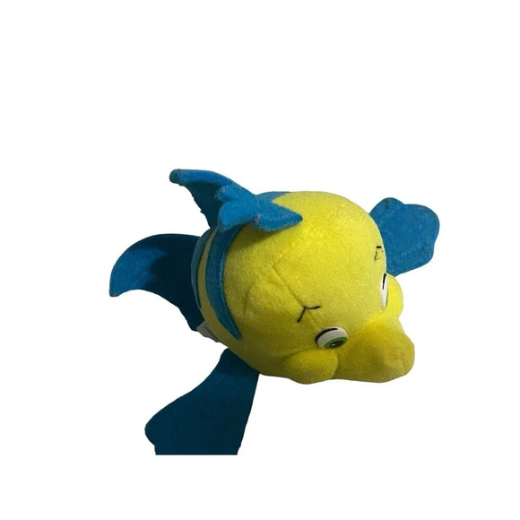Vintage Applause Disney The Little Mermaid: Flounder Plush 6” Stuffed Animal - Picture 11 of 13